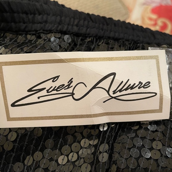 Vintage Creative Creations black sequin pant - Picture 5 of 11